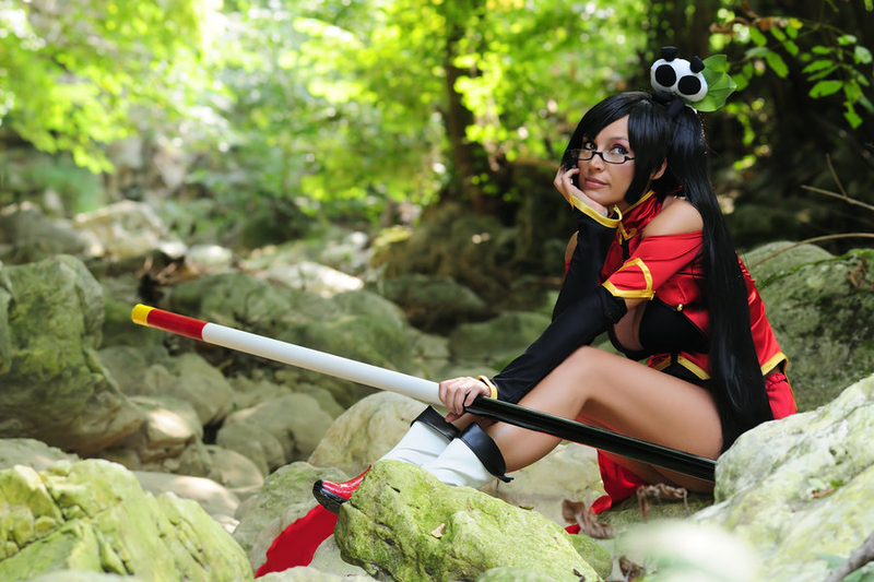 Illustration for article titled This BlazBlue Cosplay Will Knock Your Teeth Out